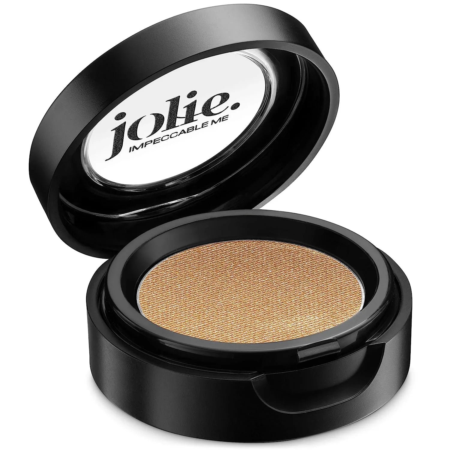 Jolie Cosmetics Powder Pressed Metallic Eyeshadows - Cruelty Free, Vegan, Single Pan Eyeshadow 1.48g Base Neutrals (Sandpiper)