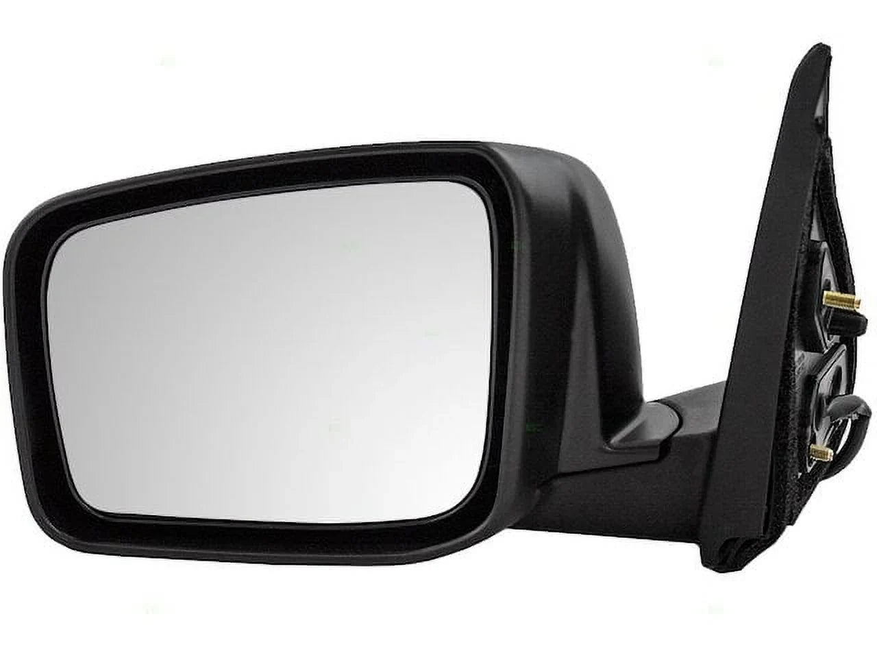 Left Driver Side Power Mirror - Black - Heated - Paint To Match - without Side View Camera - Fitting with 2008 - 2013 Nissan Rogue 2009 2010 2011 2012