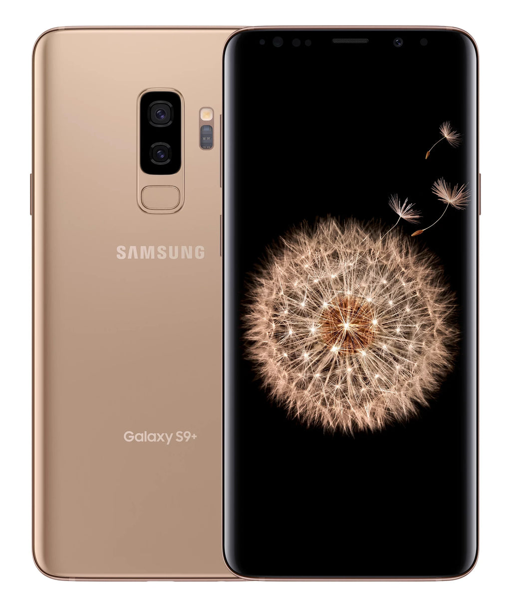 Restored Samsung Galaxy S9+ G965U (Verizon Only) 64GB Sunrise Gold (Refurbished)