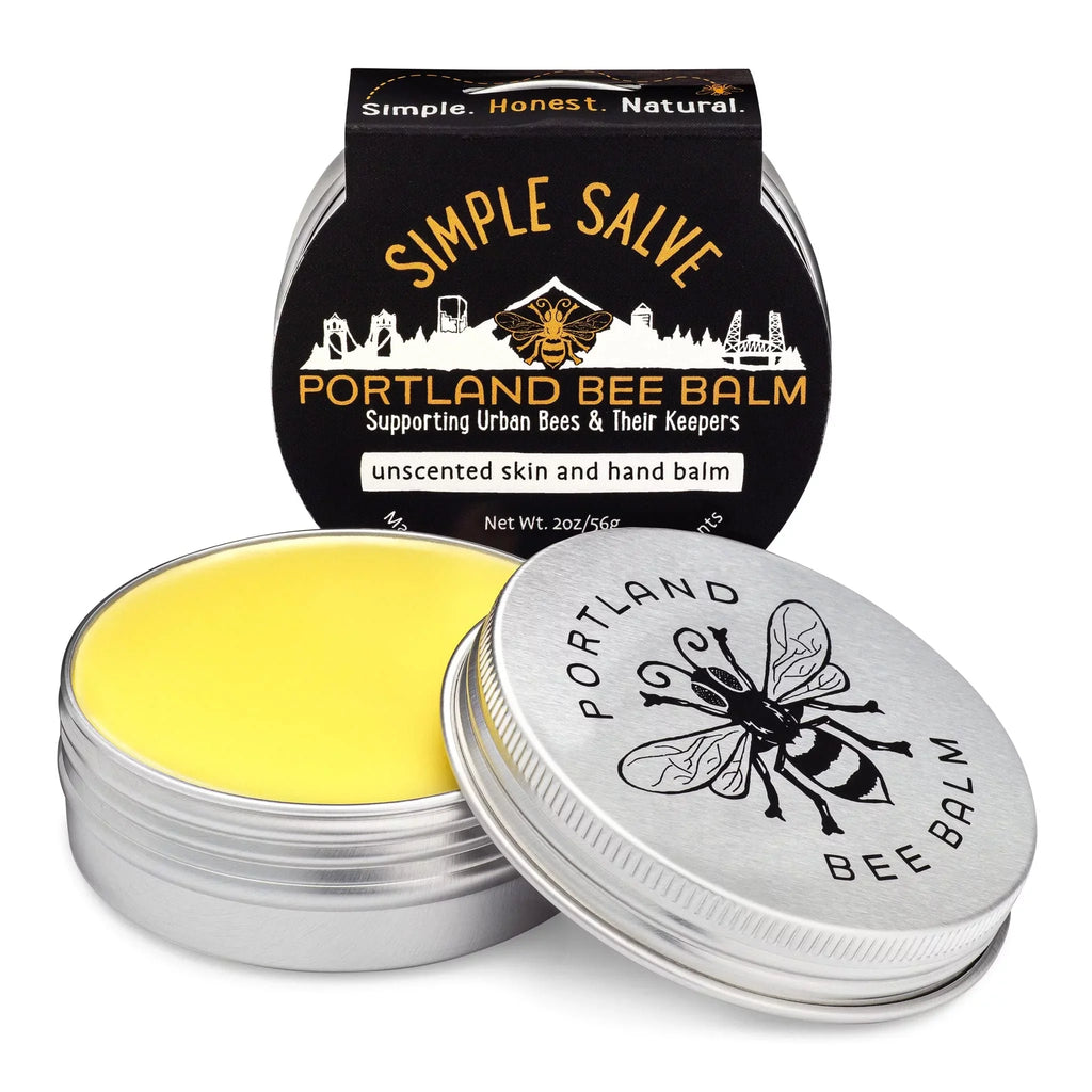 Portland Bee Balm Simple Salve All Natural Handmade (Pack of 2)
