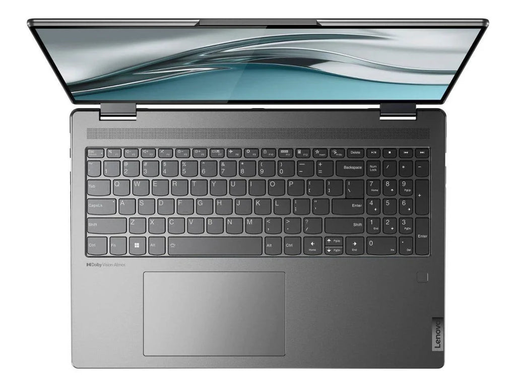 Lenovo Yoga 7i 2-in-1 Laptop, 16" 2.5K IPS Touchscreen Display, Intel Core i5-1240P Processor, 8GB RAM, 1TB SSD, Intel Iris Xe Graphics, Fingerprint Reader, Backlit Keyboard, Wi-Fi6, Windows 11 Home