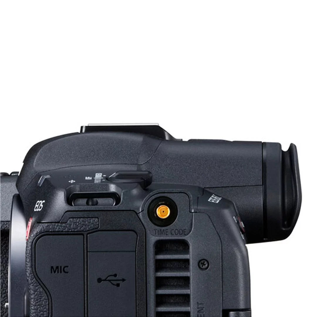 Canon EOS R5 C Mirrorless Cinema Camera (Body Only) with 2 Pack SanDisk 128GB Memory Card + ZeeTech Accessory Bundle
