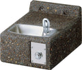 Elkay Lk4593fr 12-7/8" Outdoor Wall Mounted Single Drinking Station - Stone Aggregate