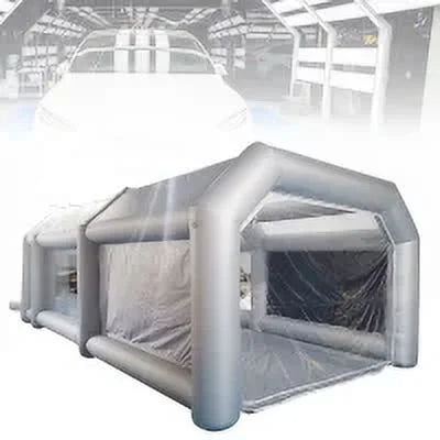 MIDUO Portable Mobile Inflatable Car Paint Spray Booth Tent Cabin w/ Air Filter System
