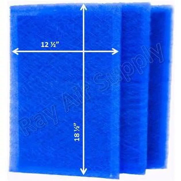 Dynamic Air Cleaner Replacement Filter Pads 14x21 Refills (3 Pack)