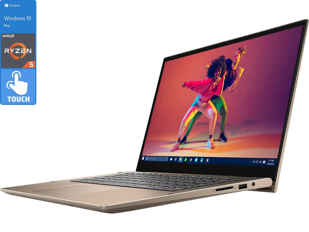 Dell Inspiron i7405 2-in-1, 14" IPS FHD Touch Display, AMD Ryzen 5 4500U Upto 4.0GHz, 32GB RAM, 1TB NVMe SSD, Vega 6, HDMI, DisplayPort via USB-C, Card Reader, Wi-Fi, Bluetooth, Windows 10 Pro