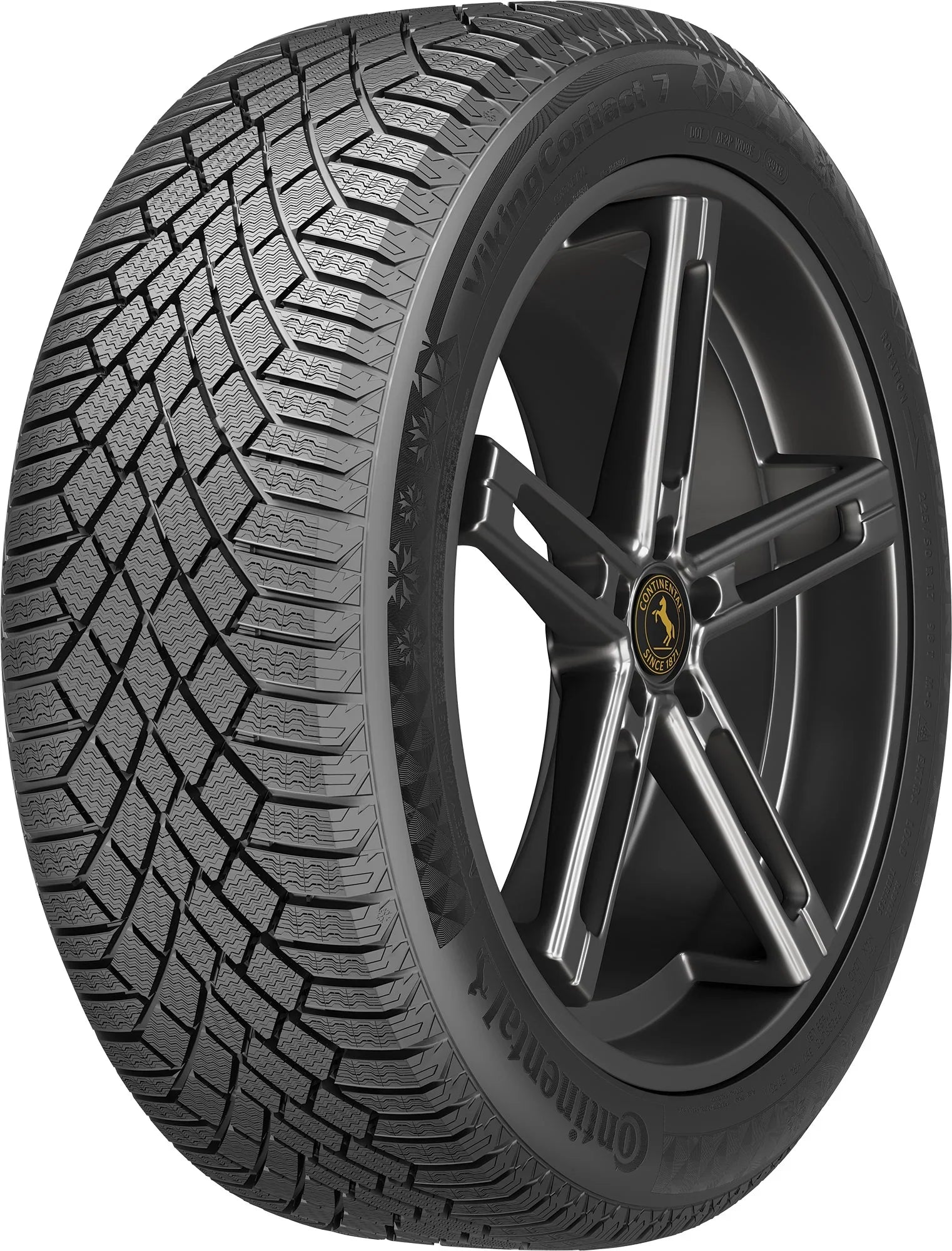 (Qty: 2) 195/65R15XL Continental Viking Contact 7 95T tire
