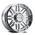 Raceline 948C-SPLIT 20" Cast Aluminum Wheel, SPLIT CHROME 20X9 6X135 +18mm Fits select: 2019 FORD F150 SUPERCREW, 2016-2018 FORD F150
