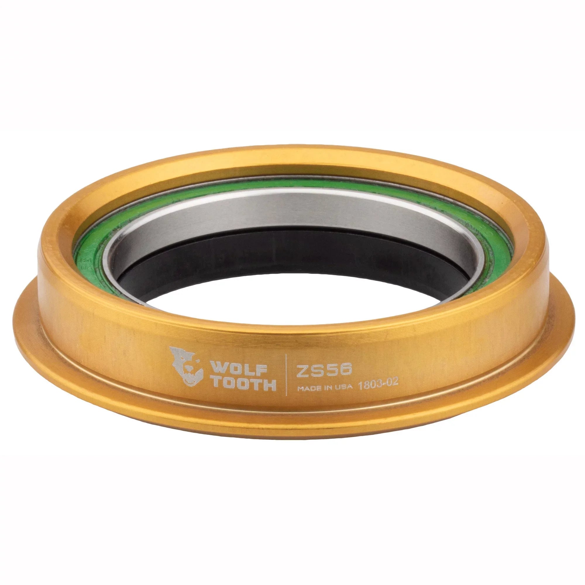 Wolf Tooth Premium ZS Headsets - Zero Stack Lower, ZS56/40, Gold