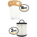 48 Replacement Eureka AirSpeed Gold AS1001AX Vacuum Bags & 2 Dust Cup Filter - Suitable Eureka AS Vacuum Bag & DCF-21 Filter