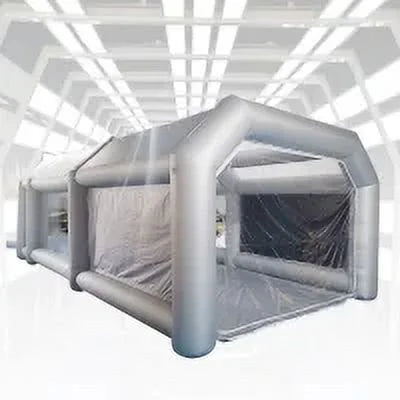 MIDUO Portable Mobile Inflatable Car Paint Spray Booth Tent Cabin w/ Air Filter System