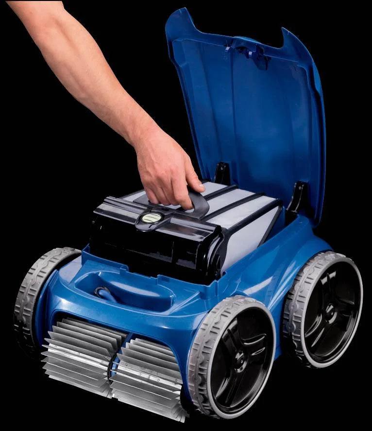 Polaris F9550 Sport Robotic Inground Swimming Pool Cleaner with Remote & Caddy