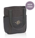 New Go To Tote Shopping Hobo Mummy Utility Shoulder Bag In City Charcoal Swiss Dot 31 Gift NO EMBROIDERY