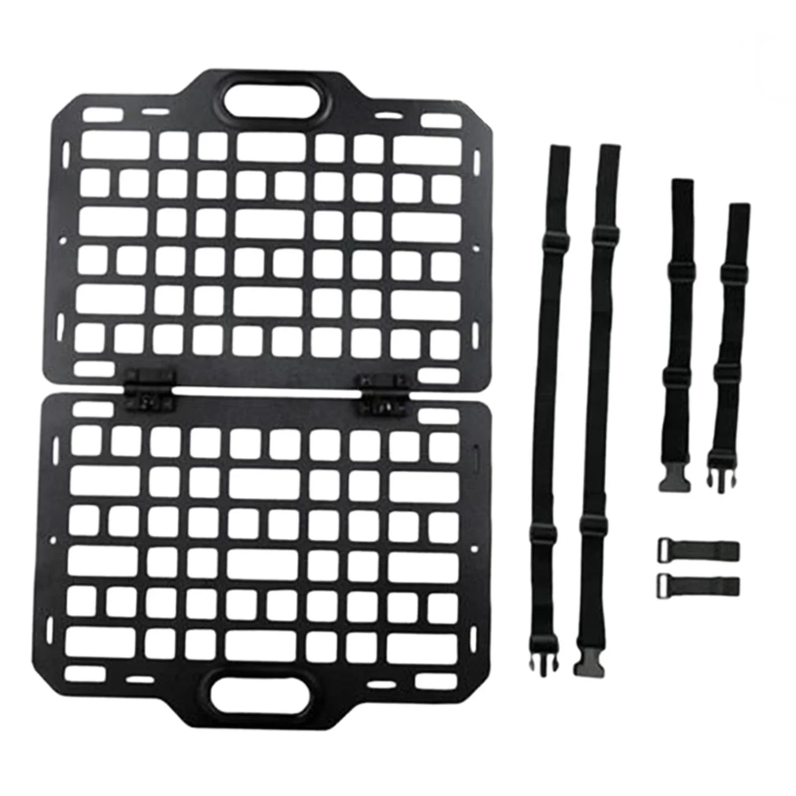 BAOSITY Auto Seat Back Organizer Modular Storage Molle Panel Car Seatback Hanging Plate Auto Seat Panel for Automotive Truck Parts