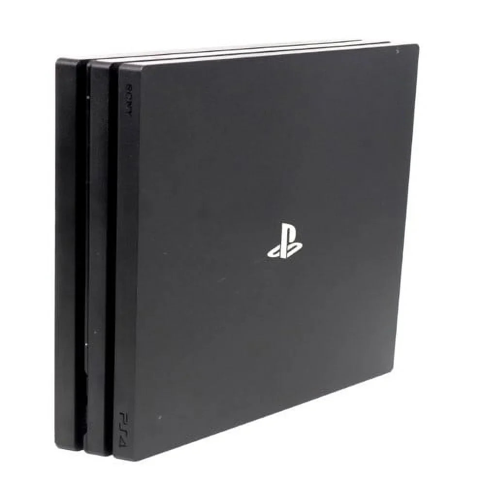 Pre-Owned Sony PlayStation 4 Pro 1TB Gaming Console Black with 2 Controller Included BOLT AXTION Bundle (Refurbished: Like New)