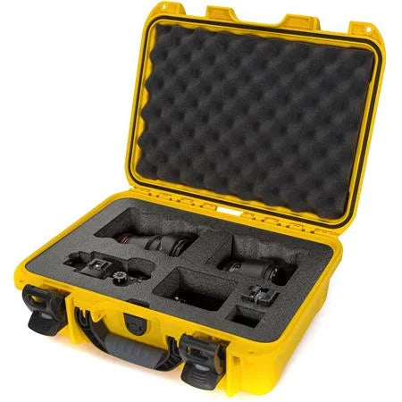 Media Series 920 Lightweight NK-7 Resin Waterproof Hard Case with Foam Insert for Sony A7R Camera, Yellow