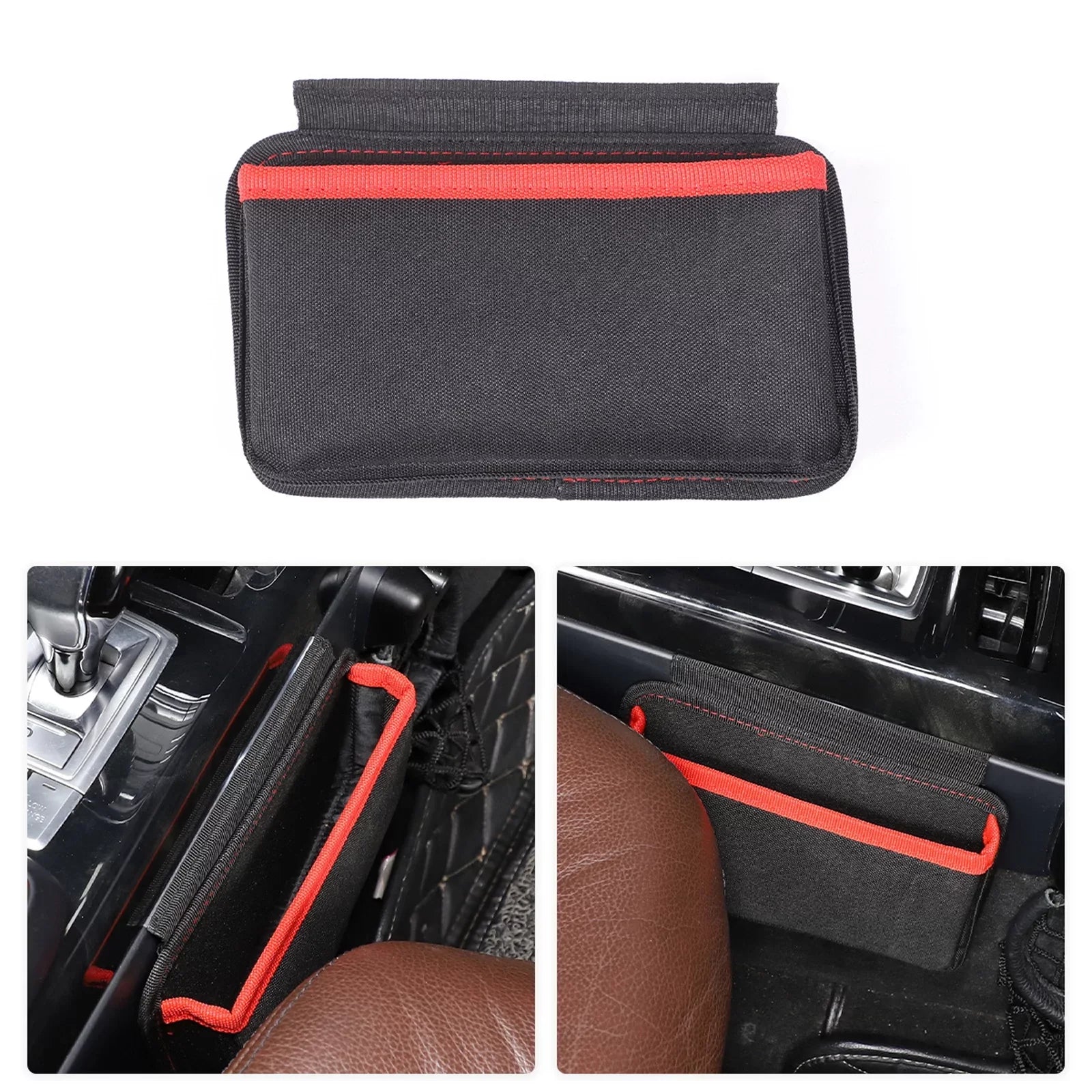 Car Storage Organizer Suitable With 2013 2014 2015 2016 2017 2018 Mercedes Benz G-Class W463 G500 G550 G55 G63 G65, Car Storage Pocket Bag Add extra storage space, Gear Shifter Tray Storage Box