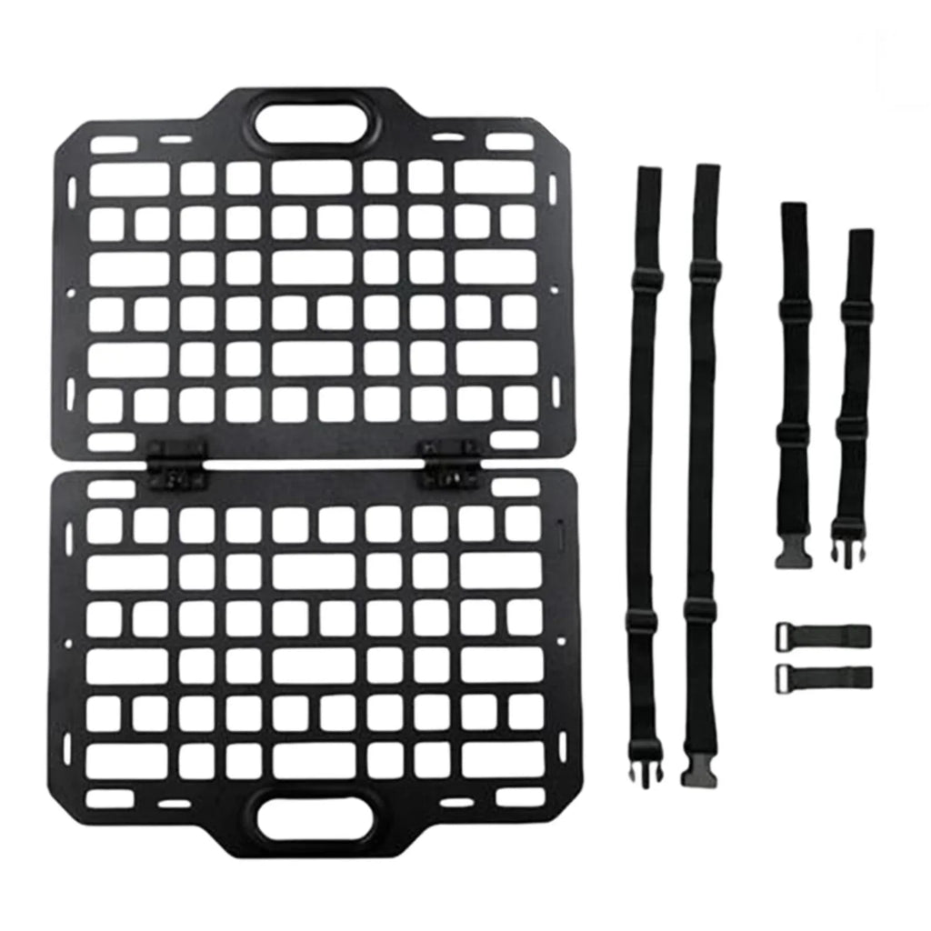 BAOSITY Auto Seat Back Organizer Modular Storage Molle Panel Car Seatback Hanging Plate Auto Seat Panel for Automotive Truck Parts
