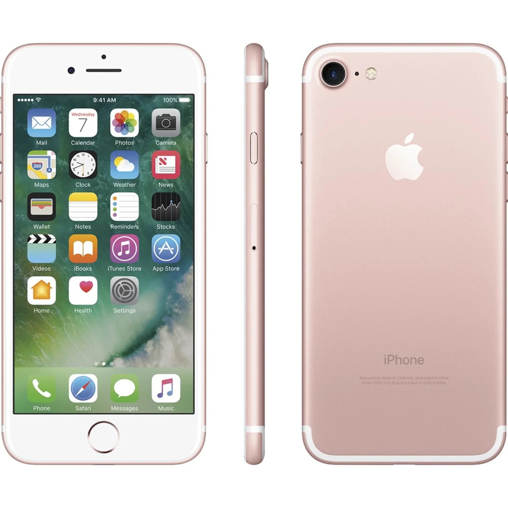 Restored Apple iPhone 7 32GB Unlocked GSM 4G LTE Quad-Core Smartphone with 12MP Camera - Rose Gold (Refurbished)