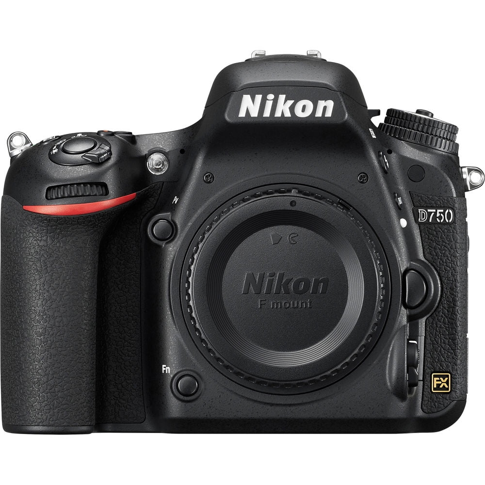 Nikon D750 24.3MP DSLR Digital Camera with AF 50mm f/1.8D Lens (1543) Bundle with SanDisk 64GB SD Card + Camera Bag + Filter Kit + Spare Battery + Telephoto Lens