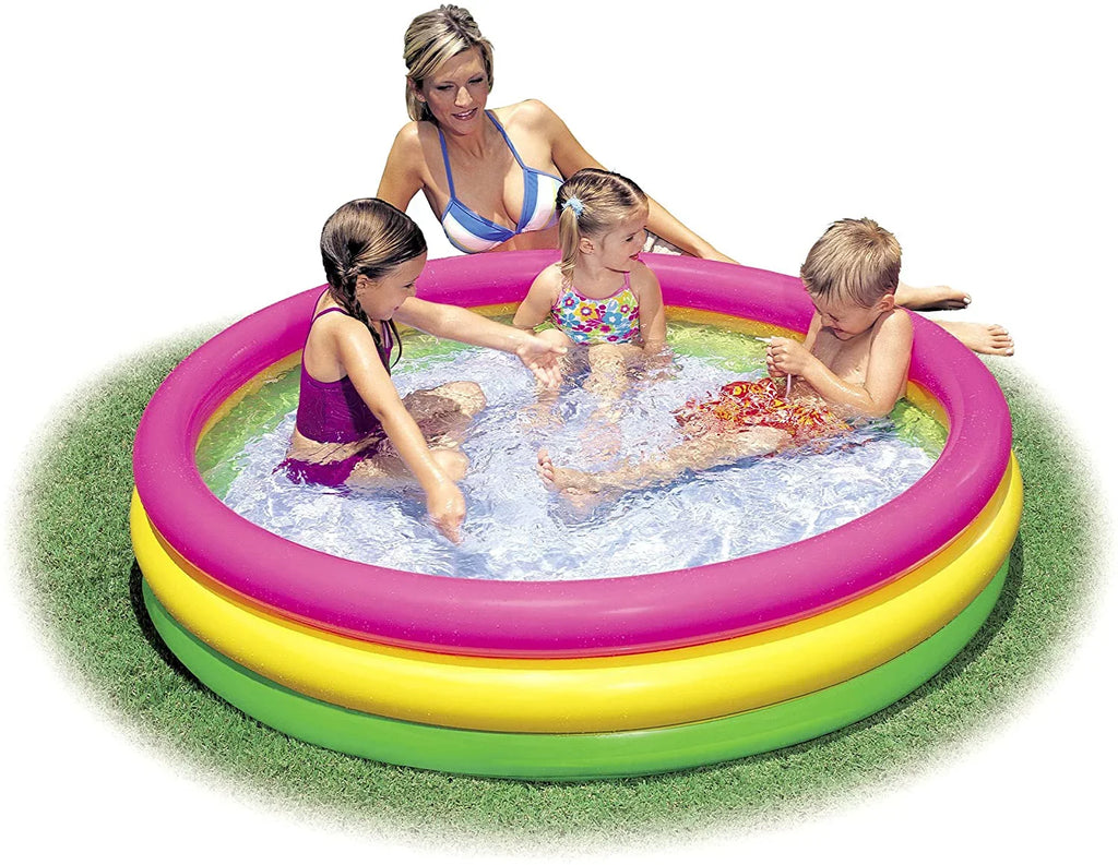 Intex 58in x 13in Sunset Glow Pool Make a splash this summer with the, Each