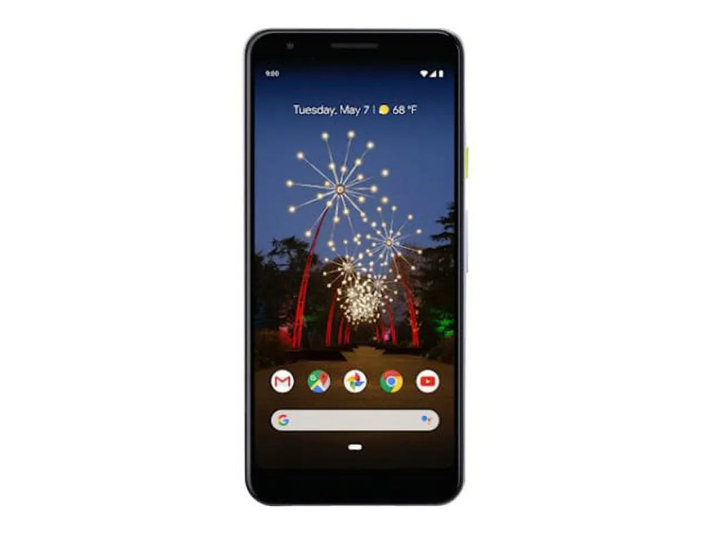 Google Pixel 3a - 4G smartphone - RAM 4 GB / Internal Memory 64 GB - OLED display - 5.6" - 2220 x 1080 pixels - rear camera 12.2 MP - front camera 8 MP - purple-ish