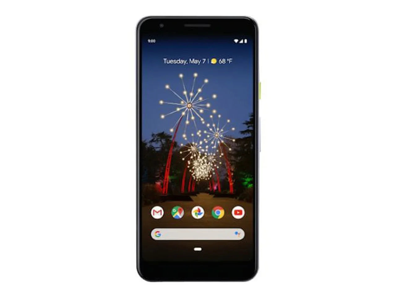 Google Pixel 3a - 4G smartphone - RAM 4 GB / Internal Memory 64 GB - OLED display - 5.6" - 2220 x 1080 pixels - rear camera 12.2 MP - front camera 8 MP - purple-ish