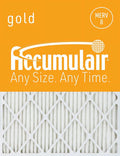 Accumulair Gold 20x25x2 MERV 8 Air Filter (4 Pack)