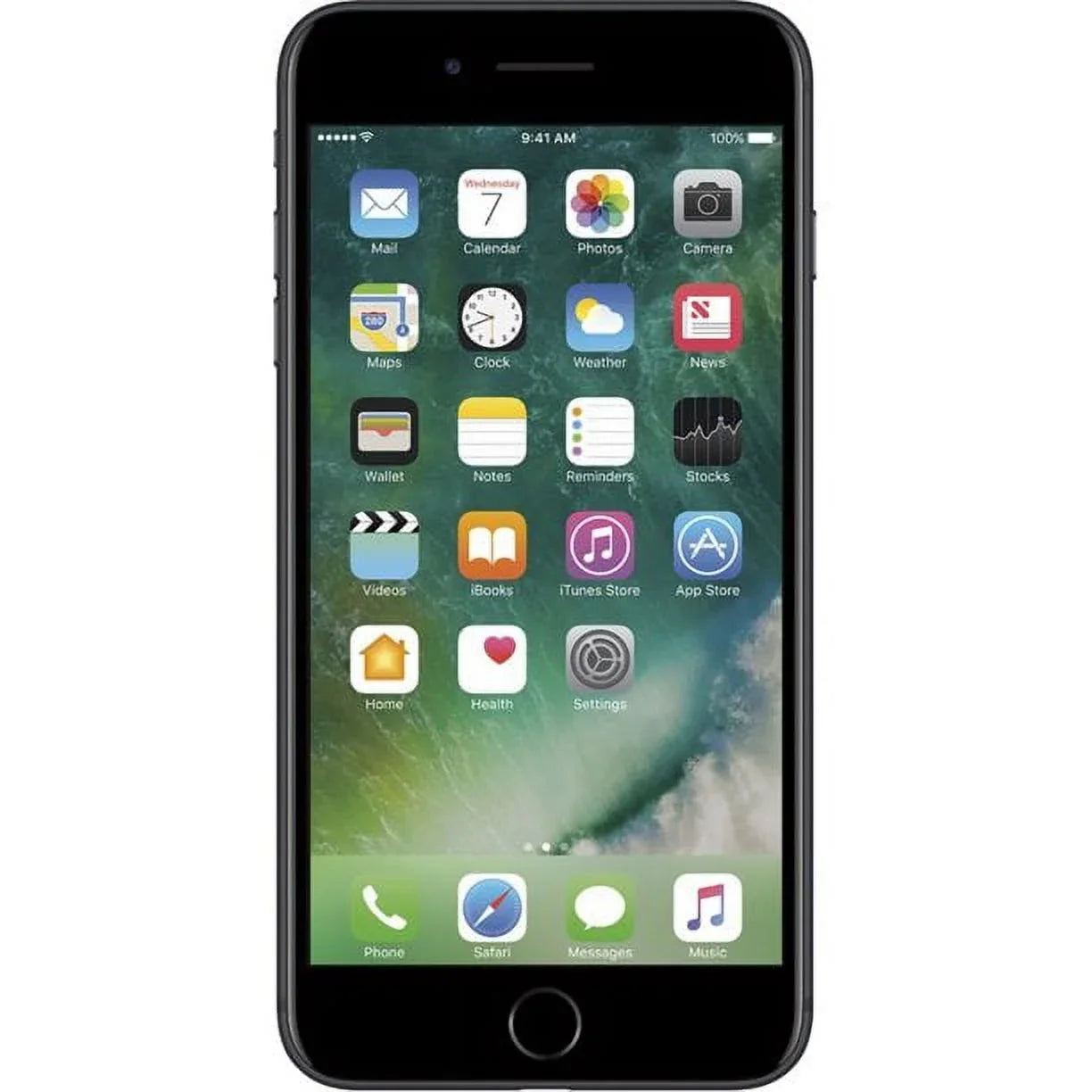 Restored Apple iPhone 7 Plus 256GB Black (AT&T Locked) Smartphone (Refurbished)