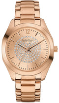 Caravelle Women's Stainless Steel Case and Bracelet Rose Gold Watch - 44L160