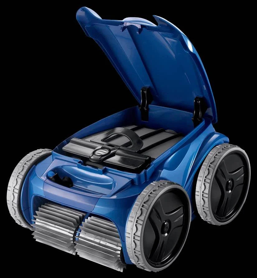 Polaris F9550 Sport Robotic Inground Swimming Pool Cleaner with Remote & Caddy