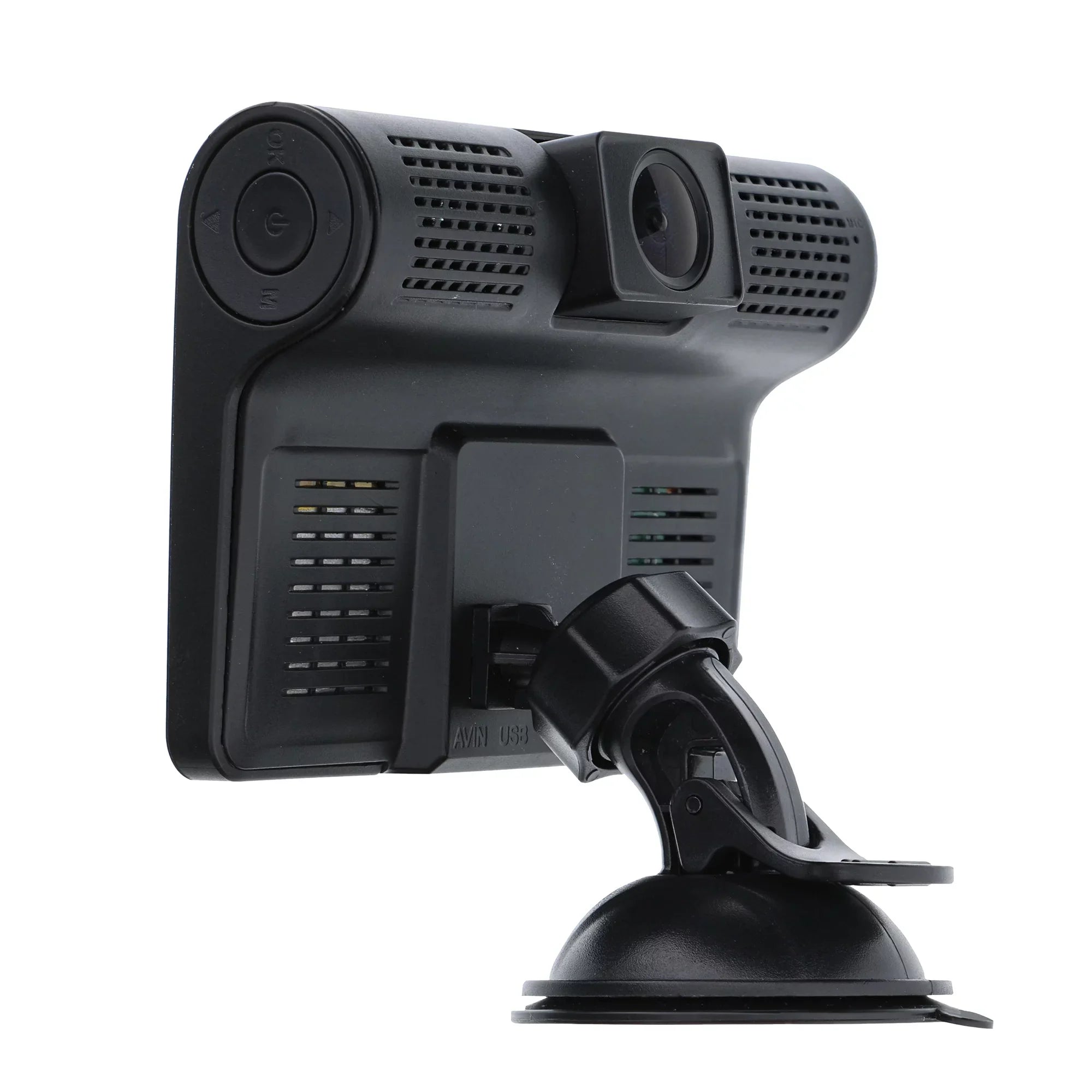 New Armor All Universal 4 inch LCD 1080P HD Dual-Lens Dash Camera, G-sensor Detects Motion and Accidents, Two Cameras, Micro-SD Card Slot