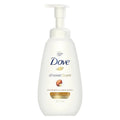 Dove Shower Foam Shea Butter with Warm Vanilla Foaming Body Wash, 13.5 Oz, 3 Pack