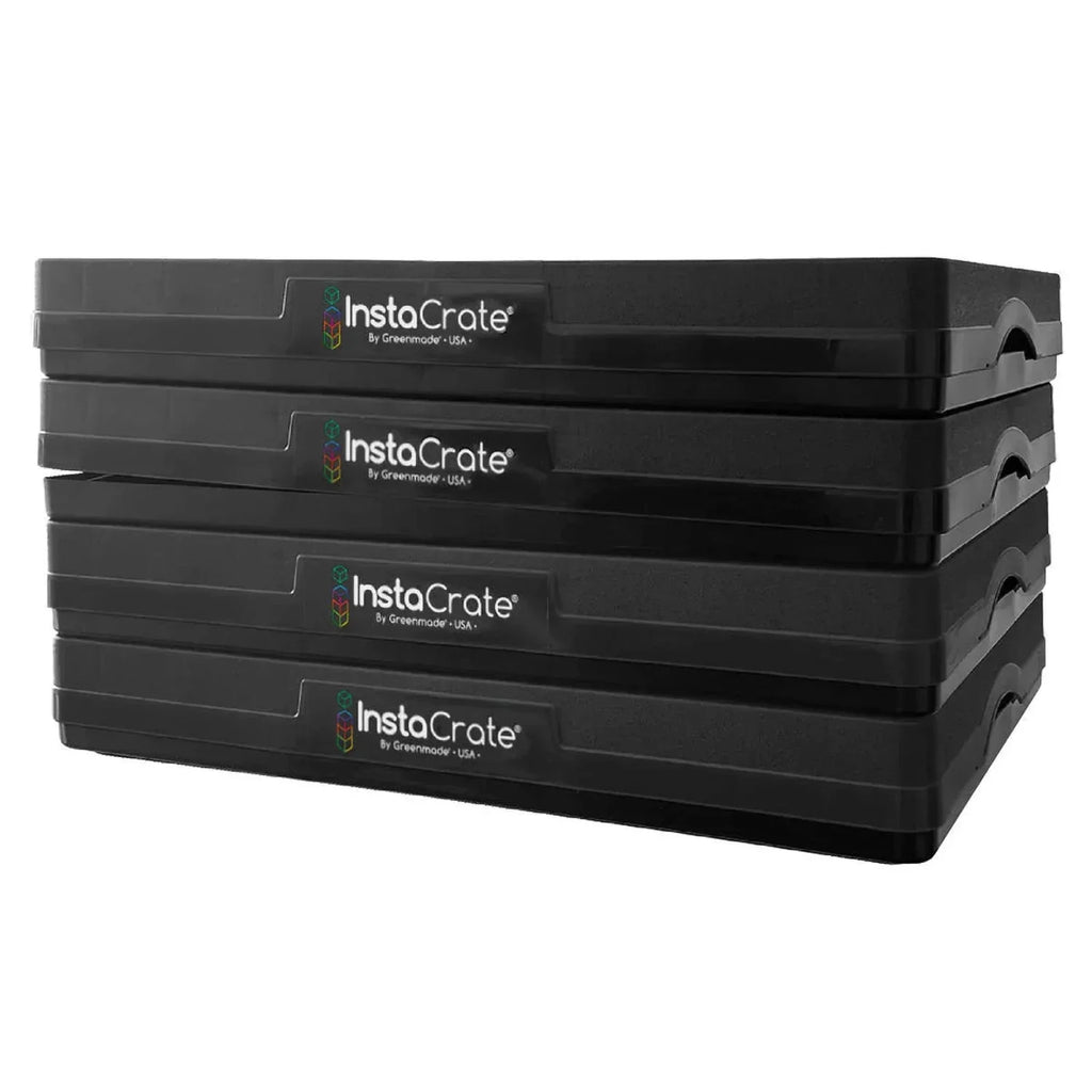 Greenmade InstaCrate Collapsible Storage Bins, 4-pack