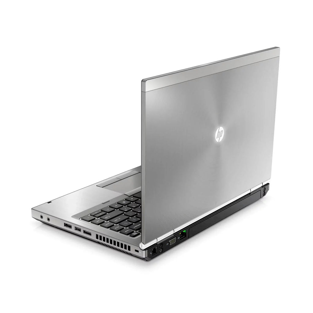Used HP Silver EliteBook 8460P 14'' PC Laptop Intel i5 Dual Core 2.4GHz 4GB RAM 250GB HDD Intel HD Graphics 3000 1366 x 768 Display Windows 10 Home 64-Bit