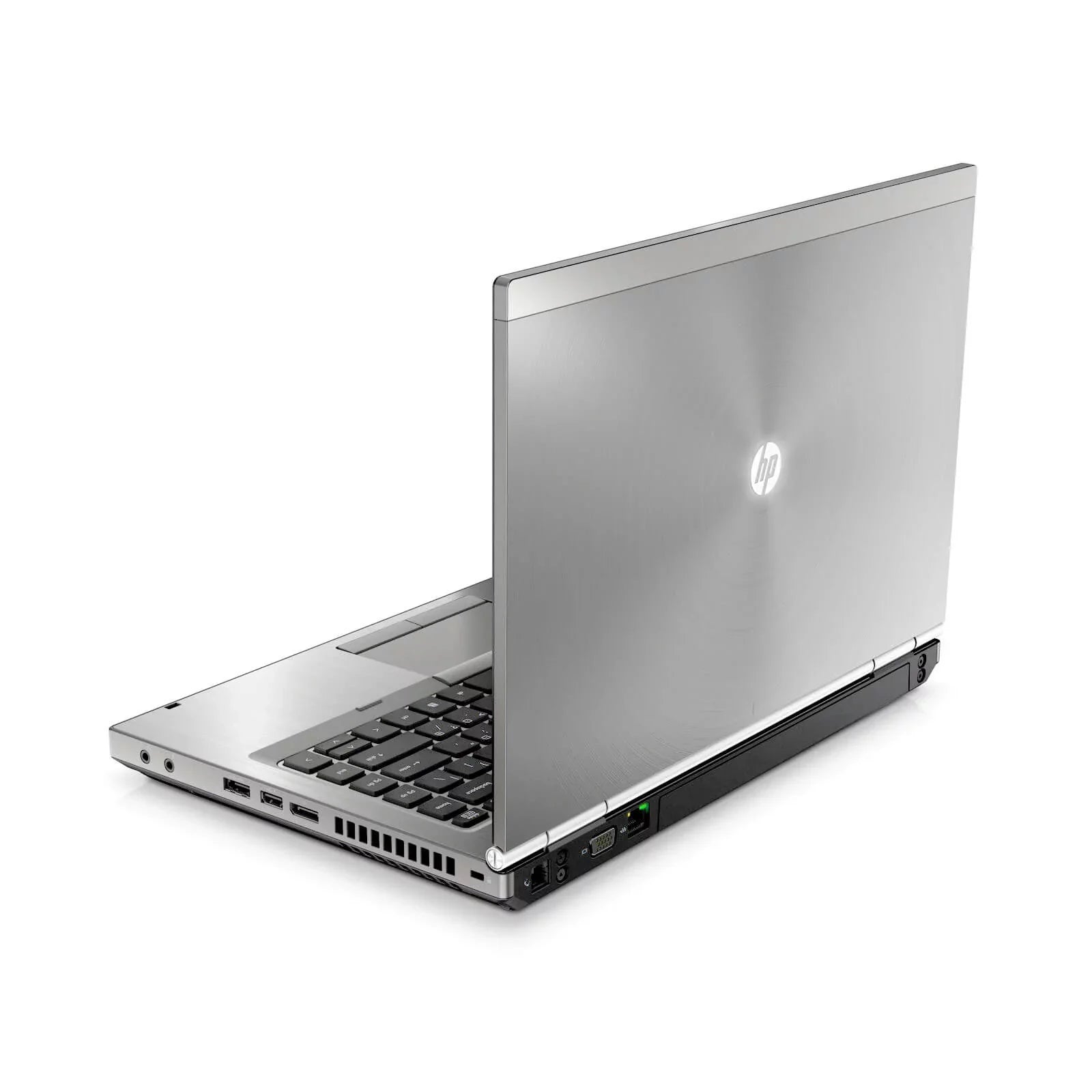 Used HP Silver EliteBook 8460P 14'' PC Laptop Intel i5 Dual Core 2.4GHz 4GB RAM 250GB HDD Intel HD Graphics 3000 1366 x 768 Display Windows 10 Home 64-Bit
