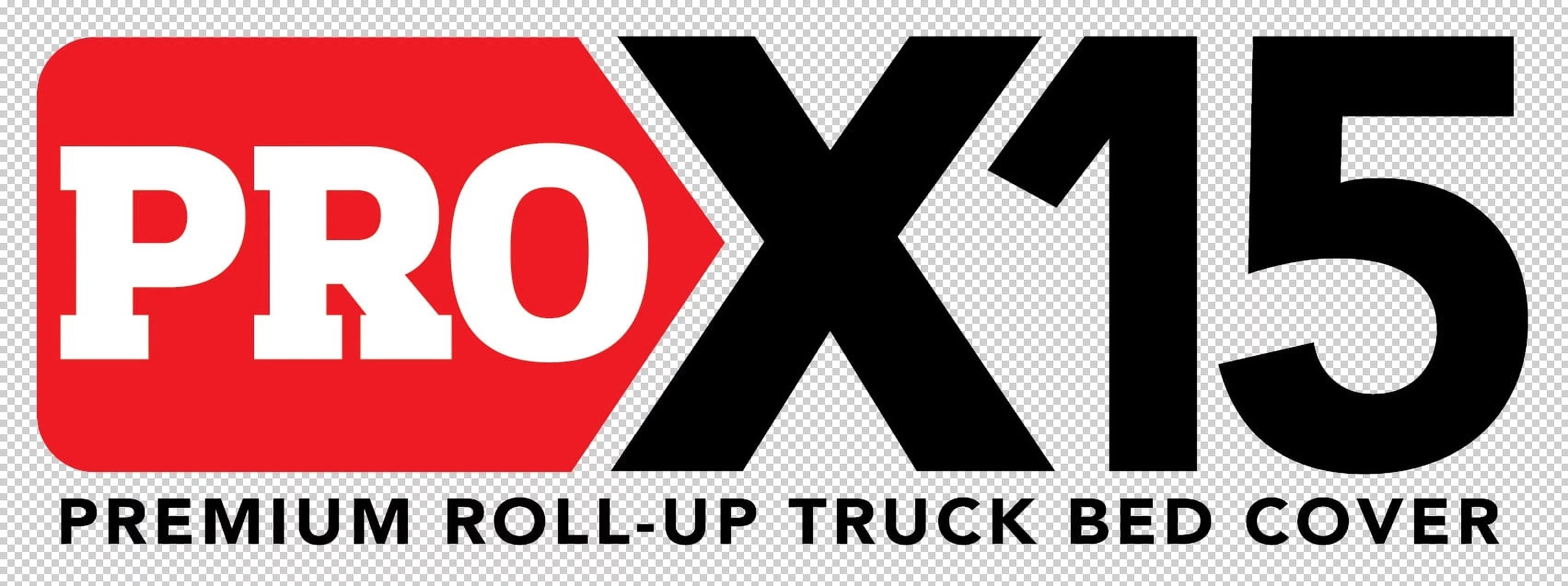 TruXedo Pro X15 Soft Roll Up Truck Bed Tonneau Protection Fits select: 2014-2019 CHEVROLET SILVERADO, 2014-2019 GMC SIERRA