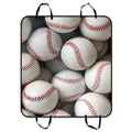 GCKG baseball balls sports Pet Car Seat Protection Dog Car Seat Mat Hammock Cargo Mat Trunk Mat For Cars Trucks and SUV 54x60 inches
