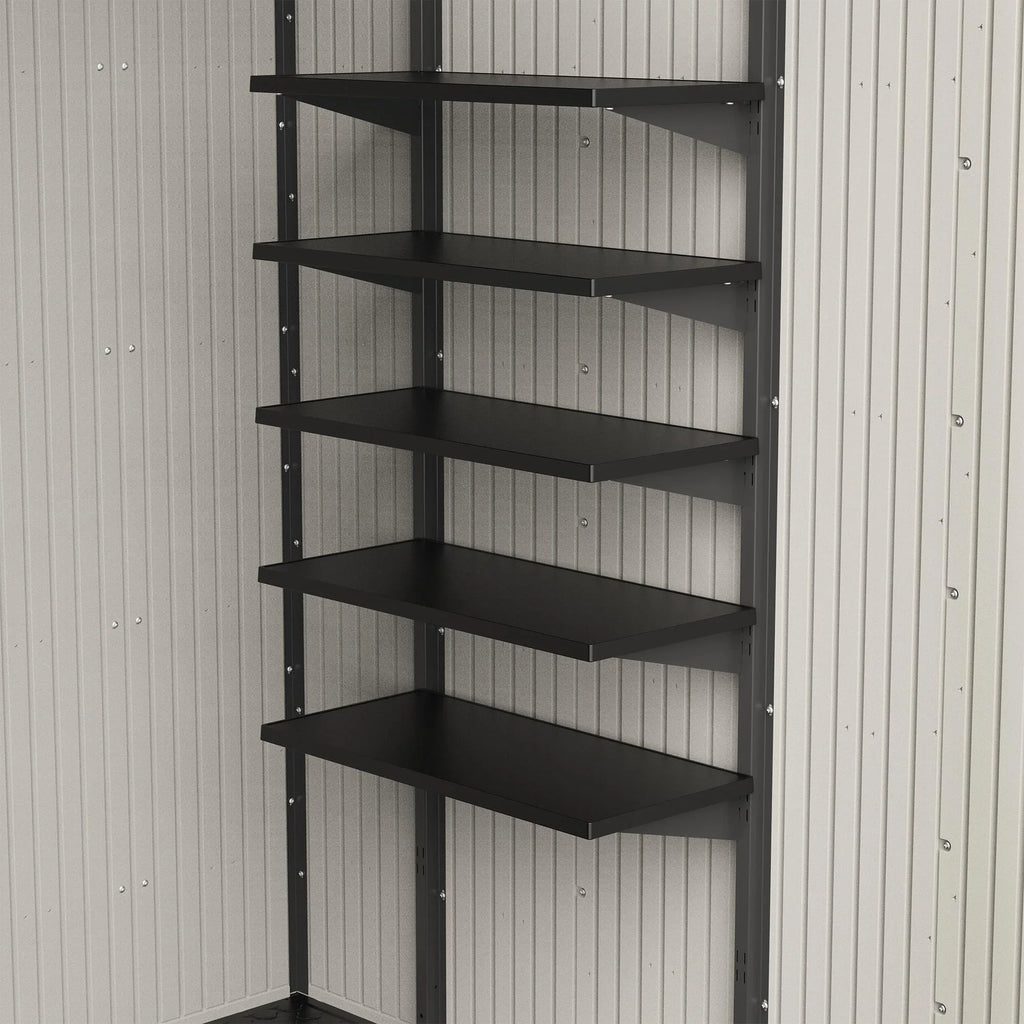 Lifetime 5-Piece 14x30 Shelf Accessory Kit Shed Accessory (60447)