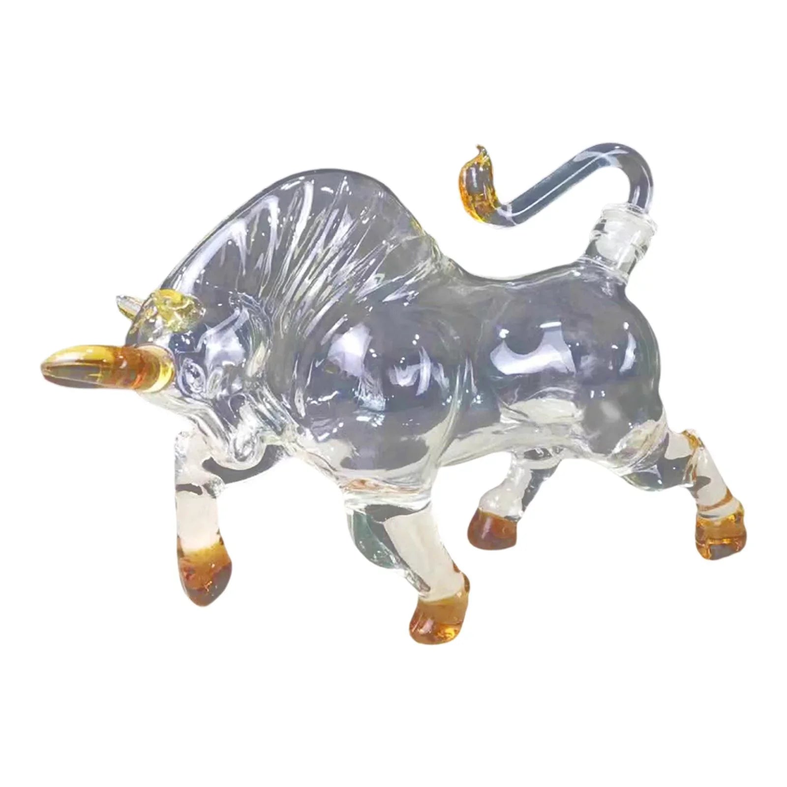 Novelty Decanter Bull Shaped Style 1500ml Glass for Brandy Vodka