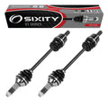 2 pc Sixity XT Rear Left Right Axles Matching with Yamaha YFM700 Grizzly FI 4x4 Auto EPS SE 2014-2015