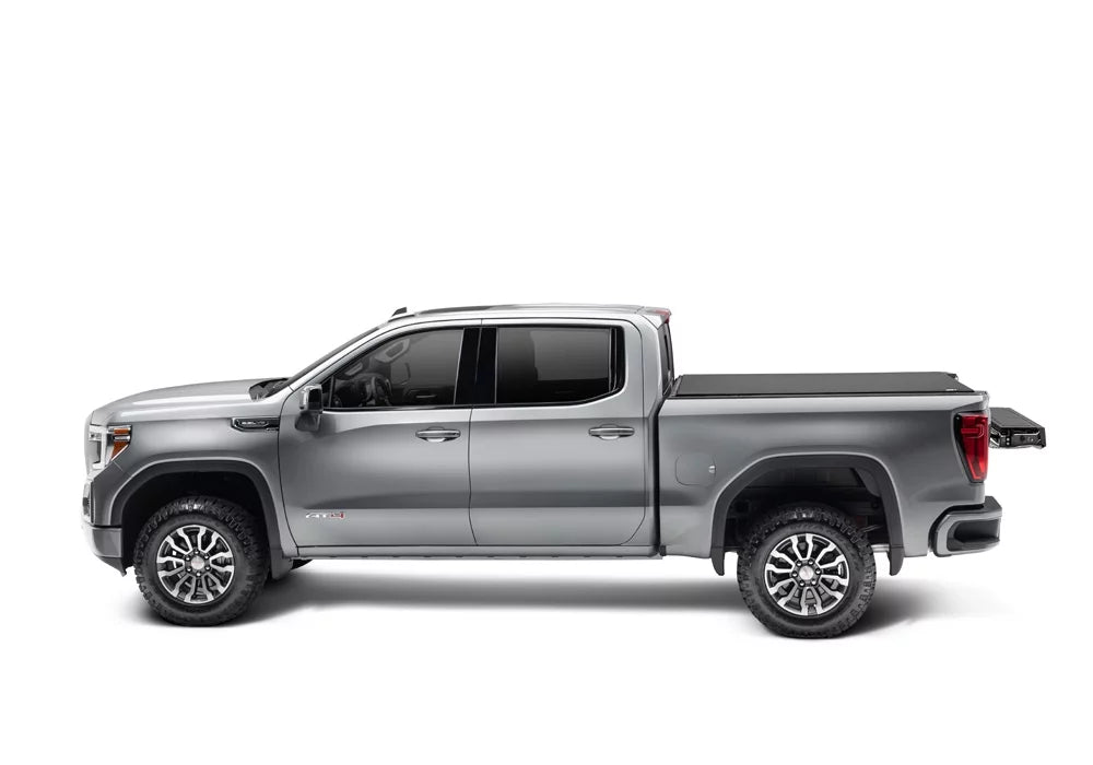 TruXedo Pro X15 Soft Roll Up Truck Bed Tonneau Protection | 1472601 | Suitable with 2019 - 2023 Chevy/GMC Silverado/Sierra, works w/ MultiPro/Flex tailgate 6' 7" Bed (79.4")