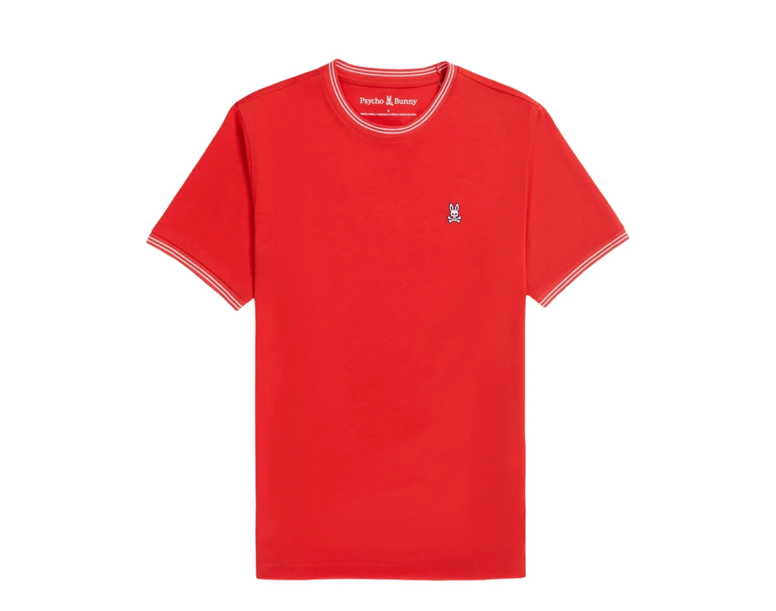 Psycho BunnyPsycho Bunny Logan Men's Tee ShirtChili RedXXL