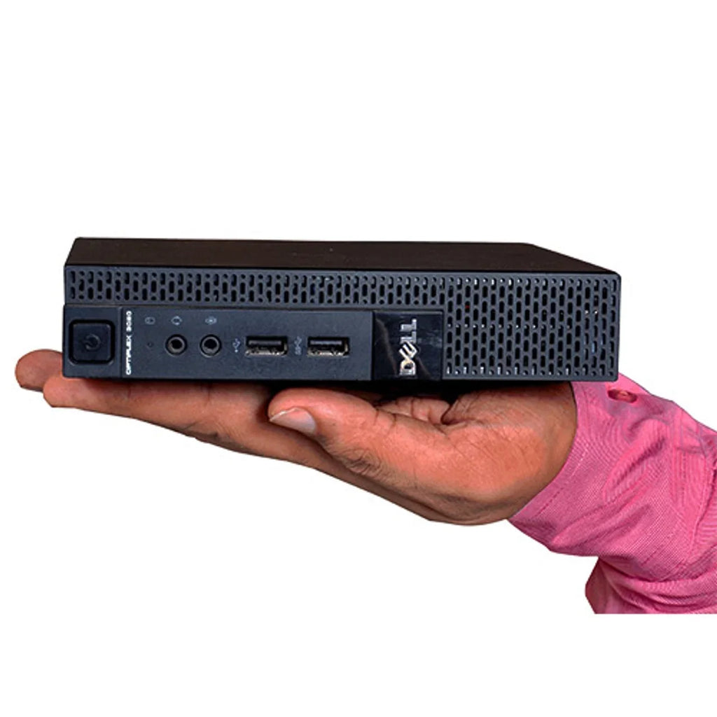 Restored Micro PC Dell OptiPlex 3040 6th Gen- Core i5 Ram 8GB 500GB HHD (Refurbished)