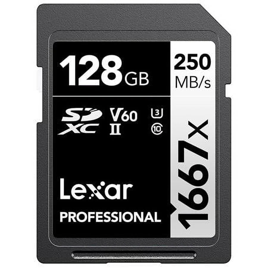 LUMIX S5 II Mirrorless Digital Camera Body Bundle with 128GB SD Card, Backpack, 2x Battery, Dual Charger, Strap, Screen Protector, SD Card Case, Cleaning Kit