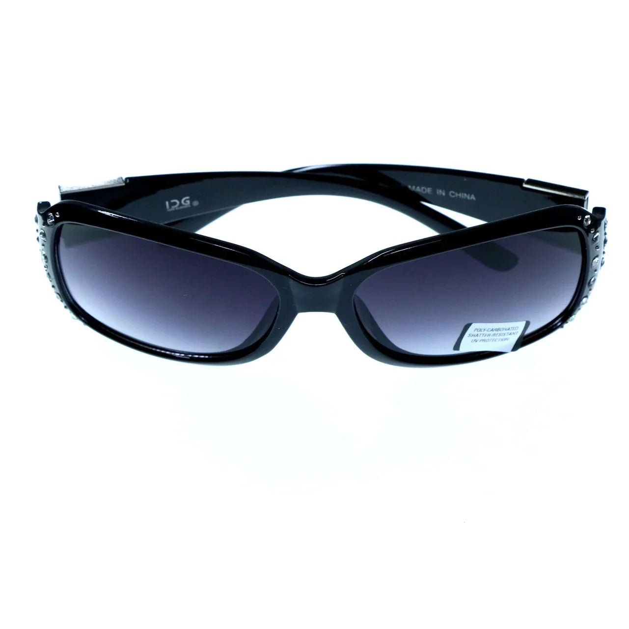 Mi Amore UV protection Shatter Strong Poly carbonate Goggle-Sunglasses Black Frame & Purple Lens