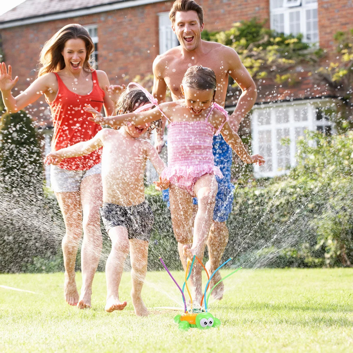 Toyvian Tortoise Sprinkler Water Spraying Turtle Toys For Swimming Pool Garden Lawn Outdoor