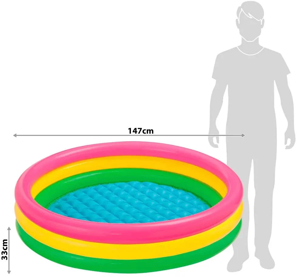 Intex 58in x 13in Sunset Glow Pool Make a splash this summer with the, Each
