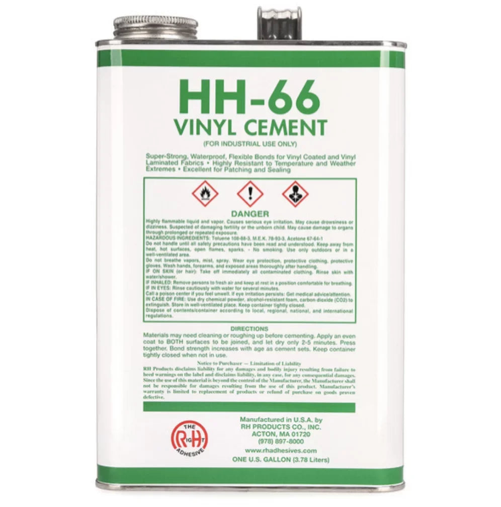 RH Adhesives PVC Vinyl Cement Glue - HH-66-1 Gallon ( 128 oz ; 3.78 Liters )