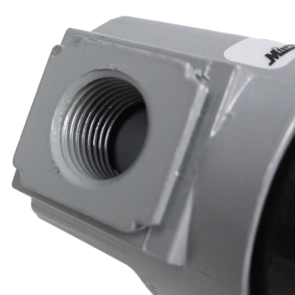 Milton 1/2" NPT Metal Micro Filter 40 Micron 250 PSI Maximum 48 SCFM 1020-6